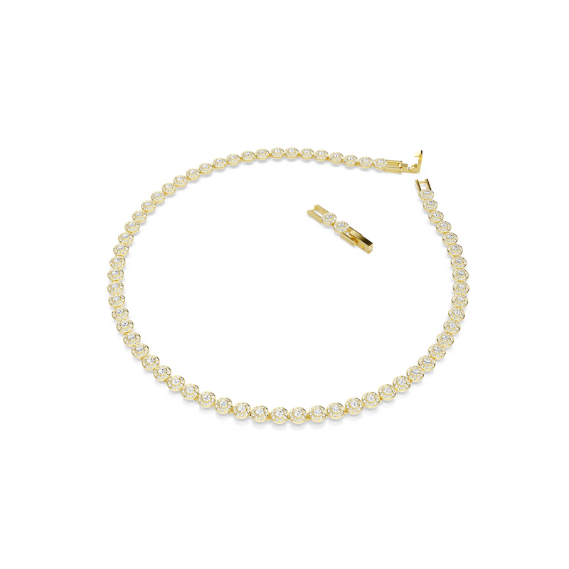 Swarovski Una Angelic Gold Plated Necklace 5751560-zoom-