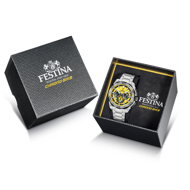 Festina Chrono Bike Yellow Men's Watch F20724/4-zoom-