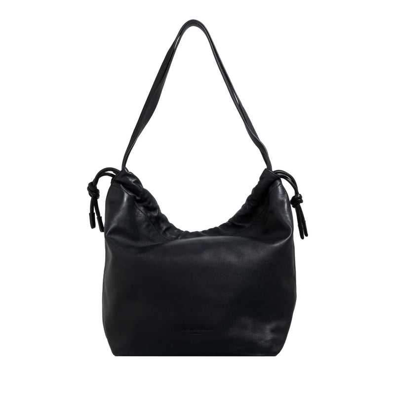 Liebeskind Berlin Lya Black Leather Hobo bag 2001-A0616944-zoom-