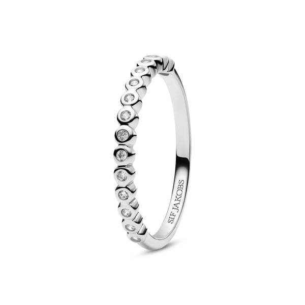Sif Jakobs 925 Sterling Zilveren Sarzana Ring SJ-R2750-CZ