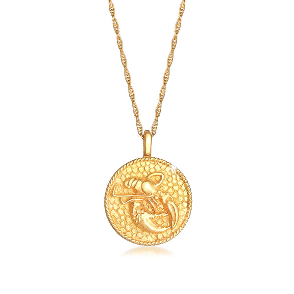 Elli 925 Sterling Silver Coin Necklace 2004-BF-0007803-001
