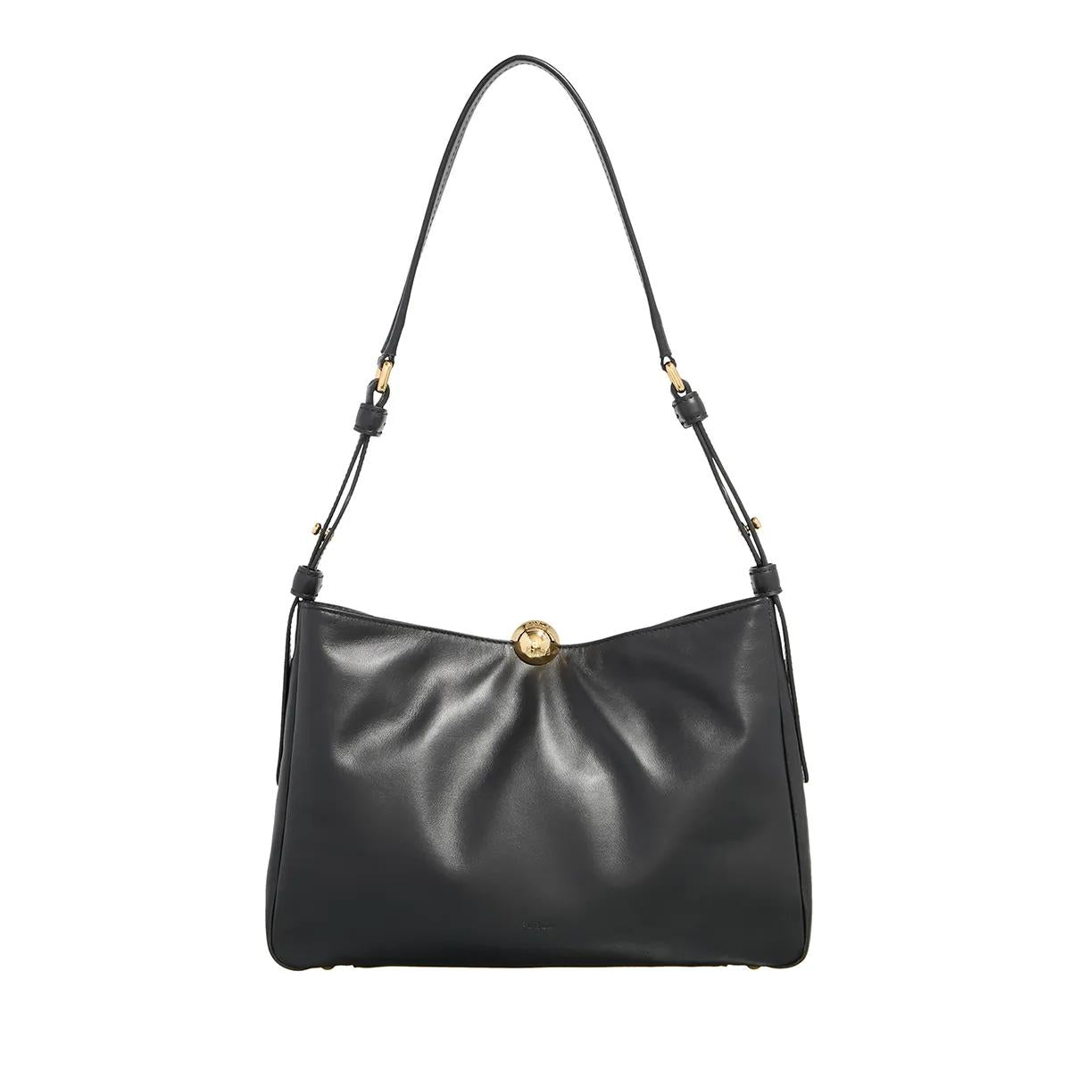 Furla Sfera Black Leather Shoulder bag 2001-A0629266