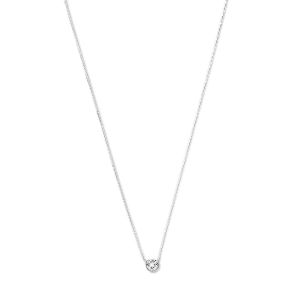 Violet Hamden Venus 925 Sterling Zilveren Ketting met Geboortesteen VH340009-DEC