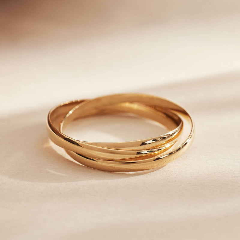 Isabel Bernard Rivoli Méline 14 Karaat Gouden Trinity Ring IB330078-60-zoom-