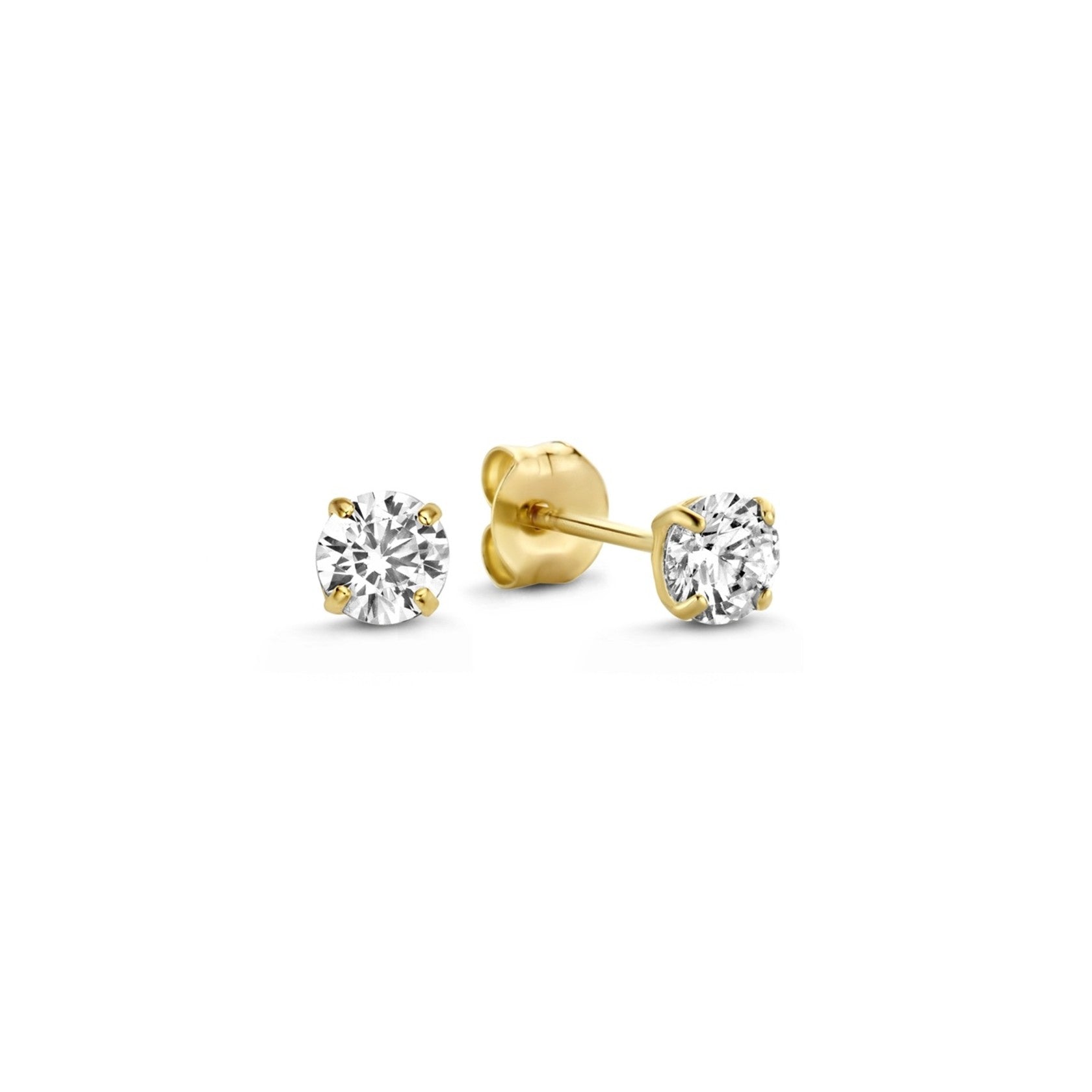 Isabel Bernard Cadeau d'Isabel 14 Carat Golden Earrings set IB90079