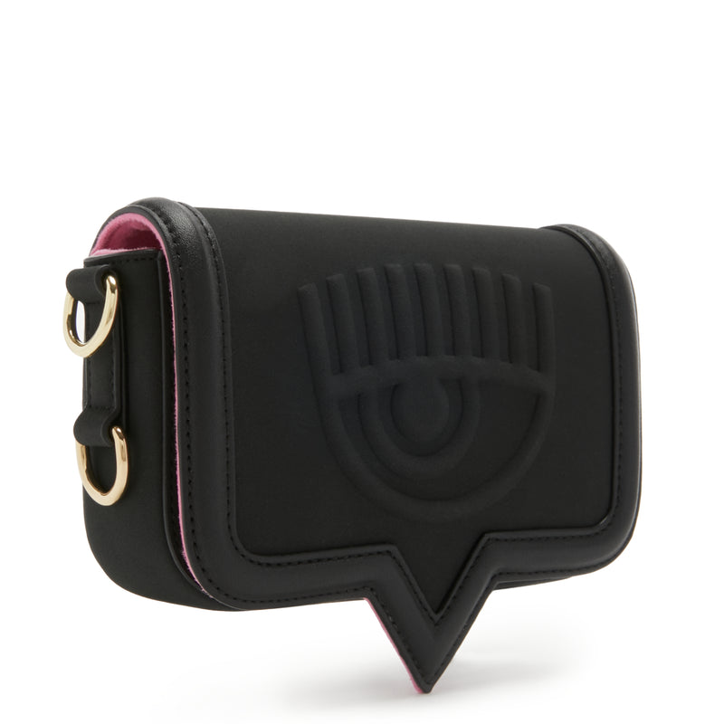 Chiara Ferragni Eyelike Black Crossbody bag 75SB4BA2-ZS953-899-zoom-