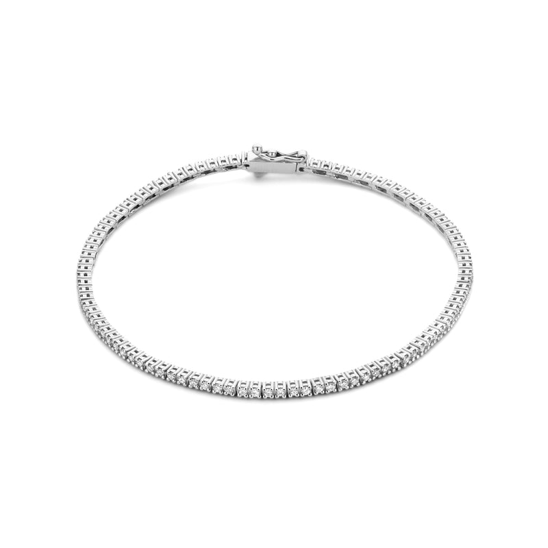 Isabel Bernard De la Paix Madeline 14 Karaat Witgouden Tennis Armband | Diamant 1.08 ct | IBD320006-zoom-