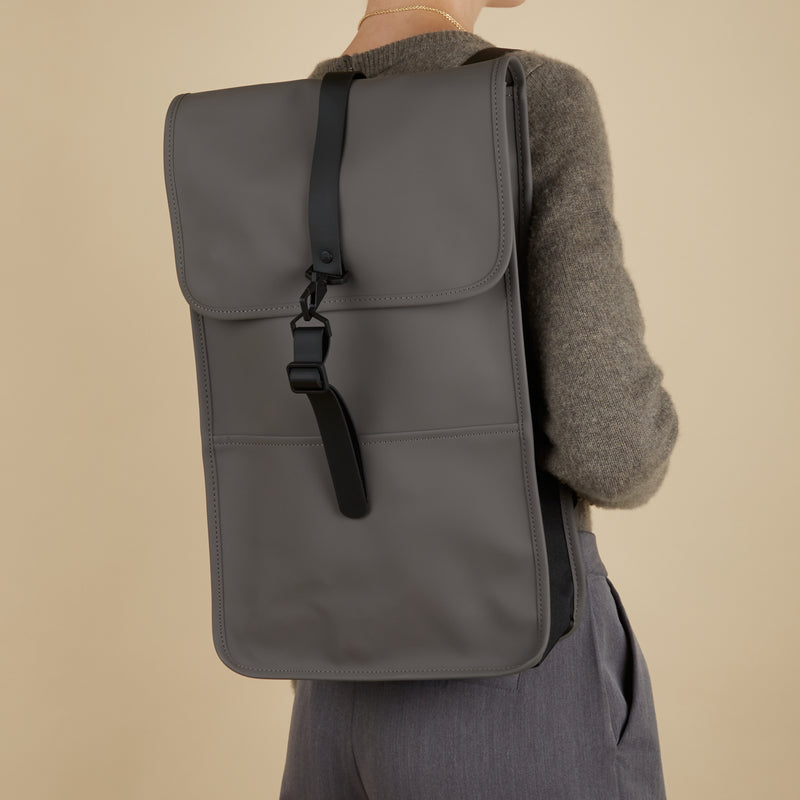 Rains Grey Backpack R13000-13-zoom-