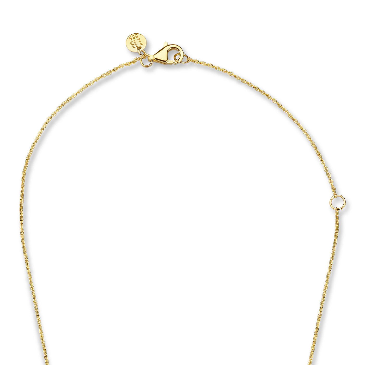 Isabel Bernard Belleville Nova 14 Carat Golden Necklace IB340029 (Length: 40.00-45.00 cm)