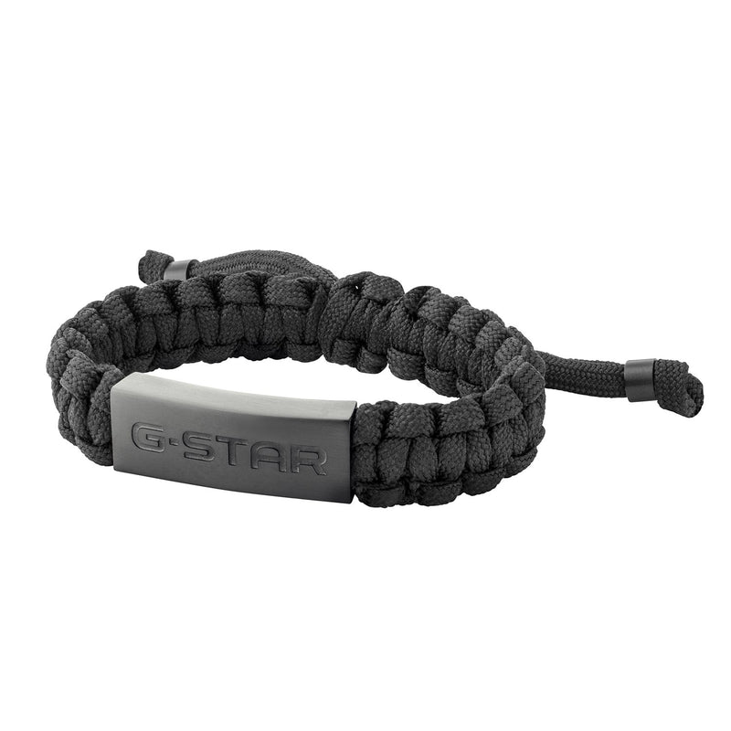 G-Star OpsCord Zwarte Nylon Armband GSJ.107.02-zoom-