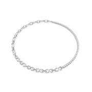 Swarovski Matrix Tennis Zilveren Ketting 5747732