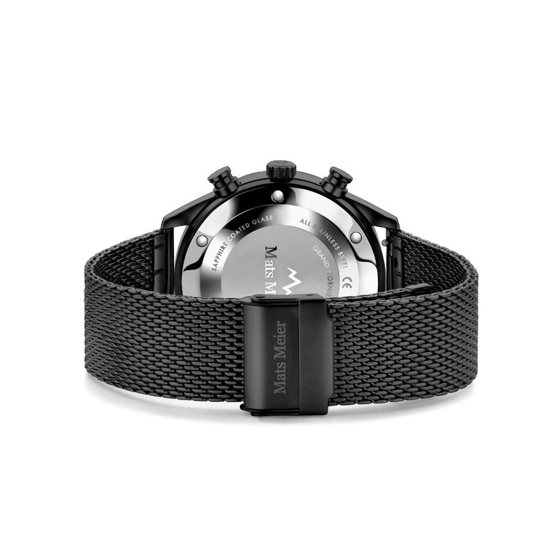 Mats Meier Grand Cornier Chronograaf Herenhorloge Gun Metal MM00136-zoom-