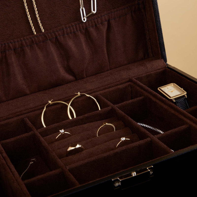 Brandfield Zwarte Sieradendoos BFJB100409-zoom-