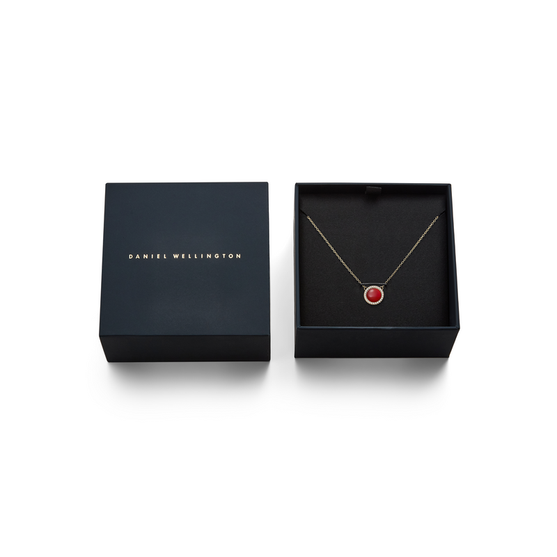 Daniel Wellington Audrey Red Agate Choker DW00401440-zoom-