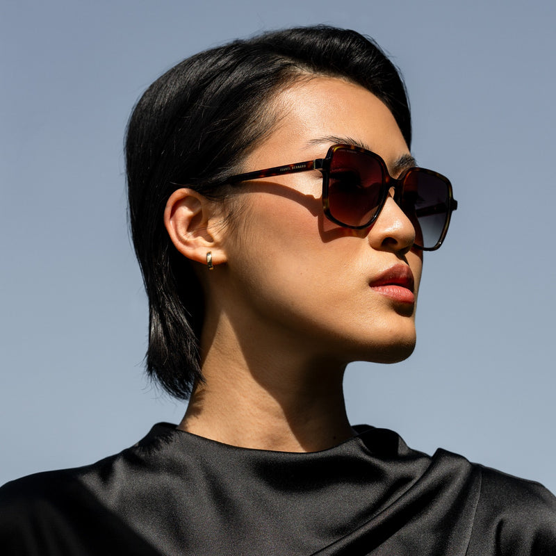 Isabel Bernard La Villette Rene Bruine Tortoise Vierkante Zonnebril IB400000-14-14-zoom-