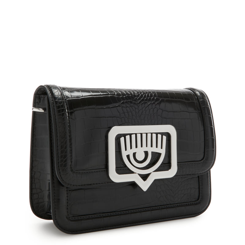 Chiara Ferragni Eyelike Black Crossbody bag 75SB4BB1-ZS728-899-zoom-