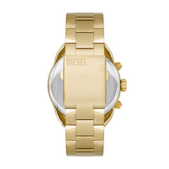 Diesel Spiked Gold Watch DZ4608