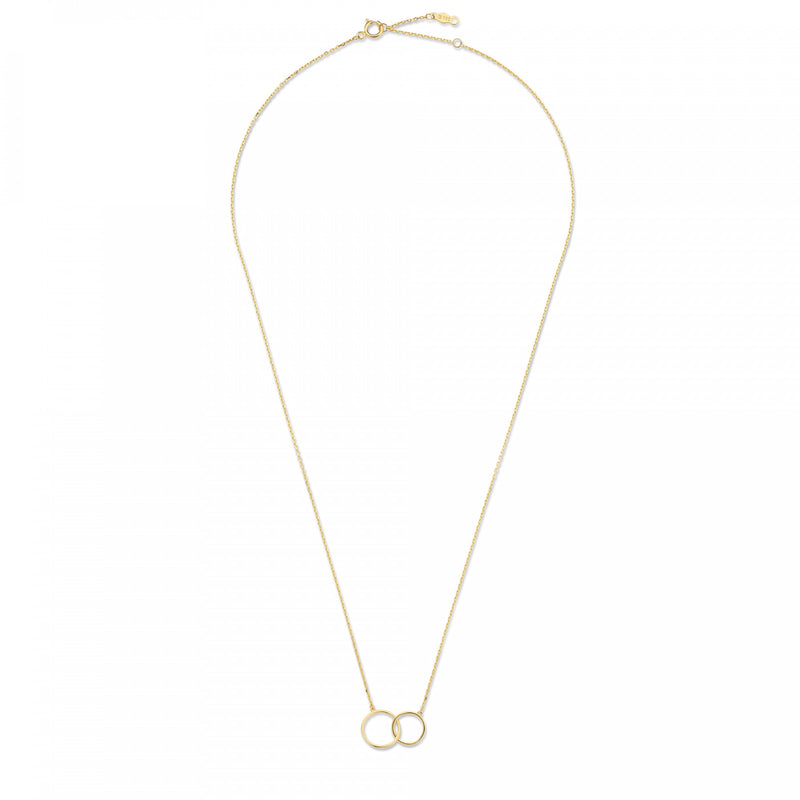 Isabel Bernard Cadeau d'Isabel 14 Karaat Gouden Collier en Armband Giftset IB90130-zoom-