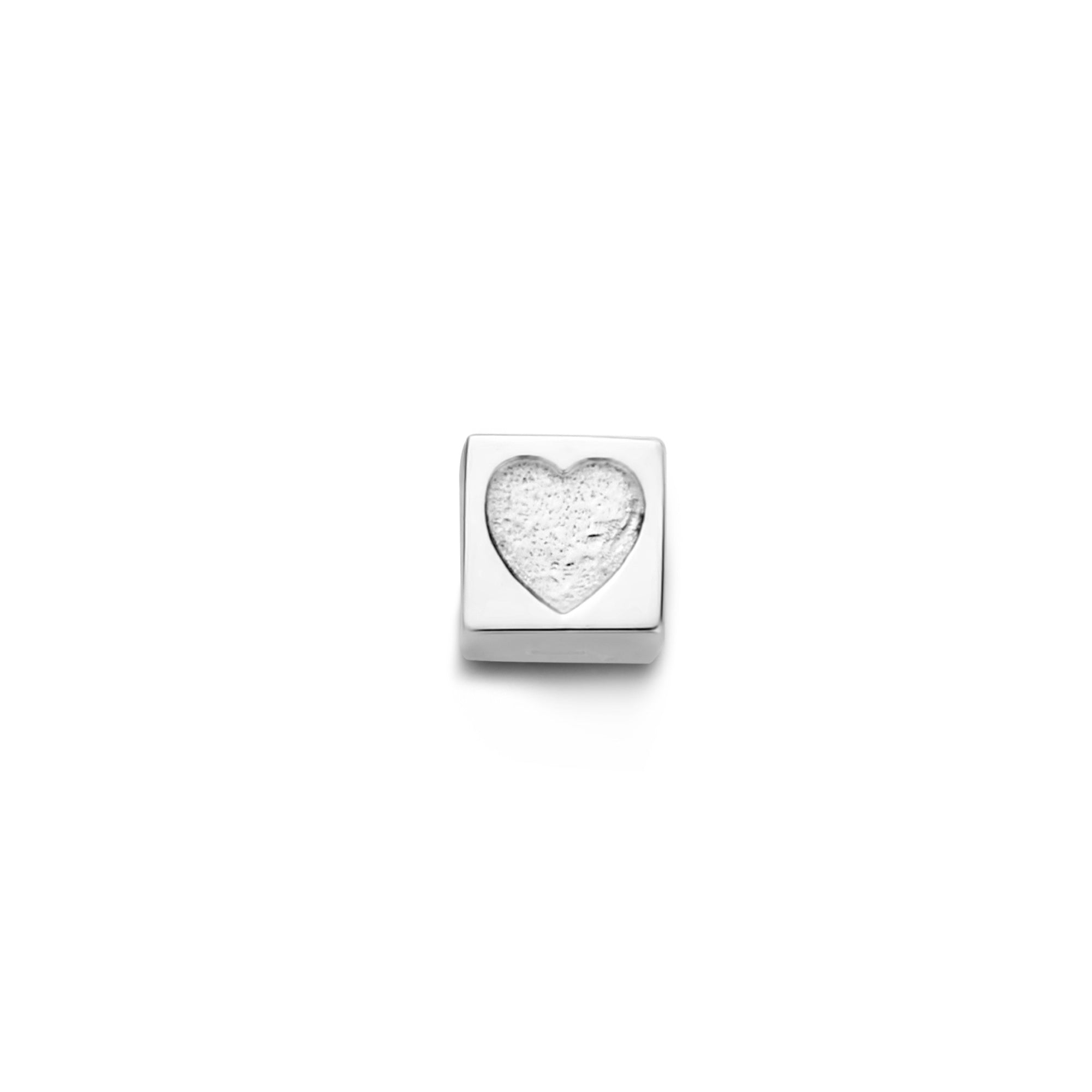 Isabel Bernard Saint Germain Felie 14 Carat Whitegold cube Charm IB350048