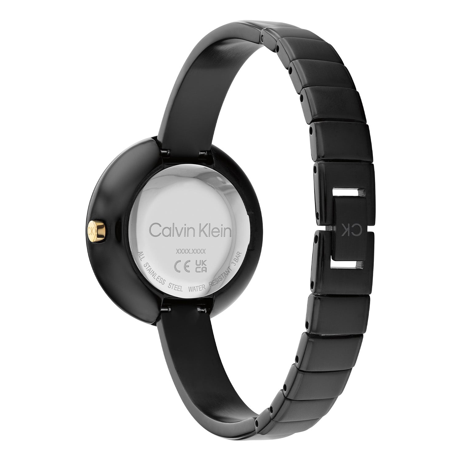 Calvin Klein Confidence Bangle Black Women's Watch 2002-CK25200024