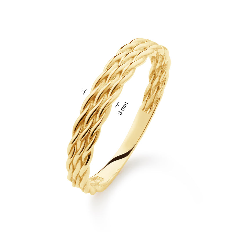 Jackie Gold Vondel 14 Karat Gold Ring JKR25.553.56-zoom-