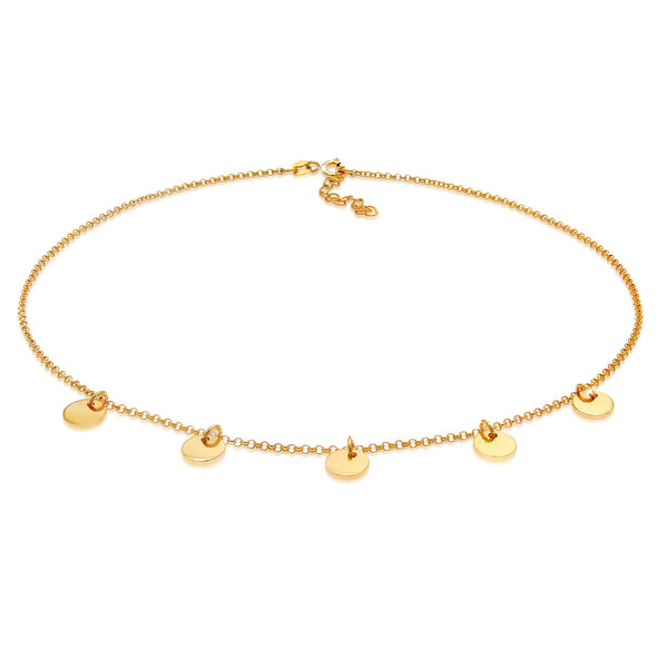 Elli 925 Sterling Silver Choker 2004-BF-0008086-001
