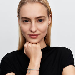 Pandora Moments 925 Sterling Silver Cubic Zirconia Referee Whistle Dangle Charm 794713C01