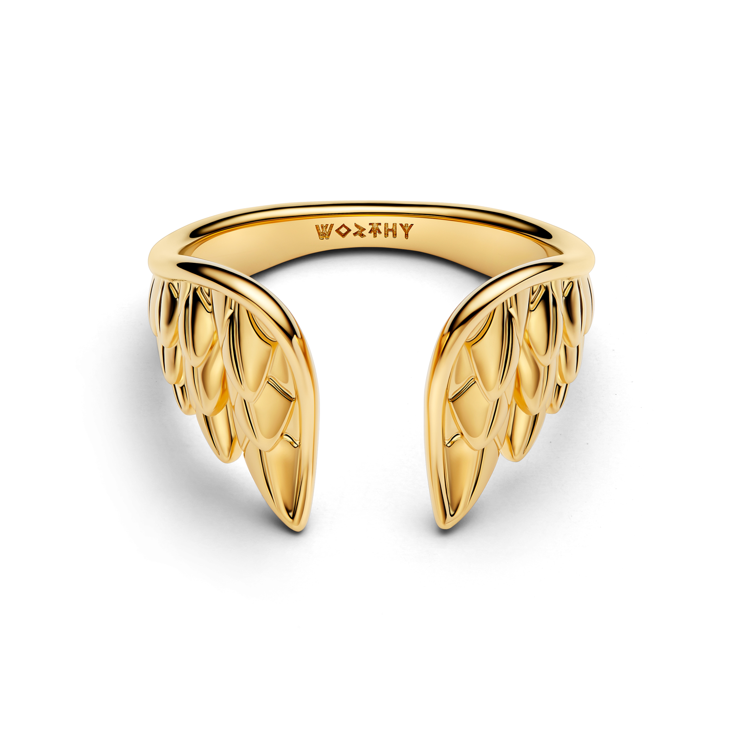 Pandora Marvel Gold Plated Thor Wings Open Ring 164222C00-56