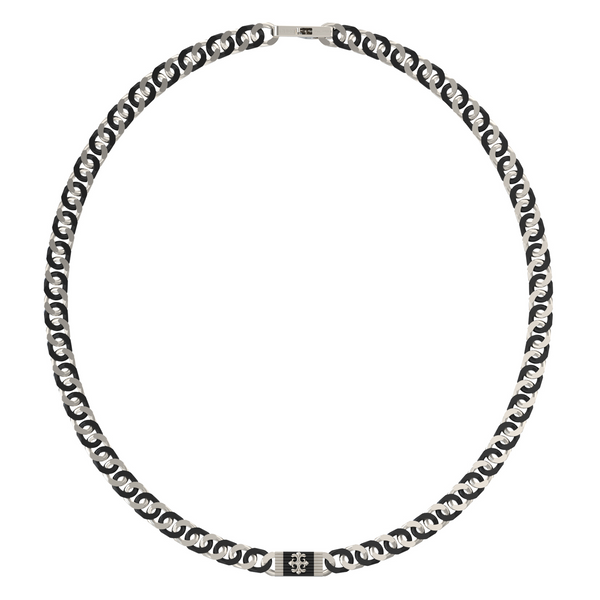 Guess Rebel Moon Silver Necklace JUMN05060JWSTBKT-U