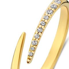 Isabel Bernard De la Paix Flavie 14 Karat gold ring with diamond 0.08 carat IBD330034-54