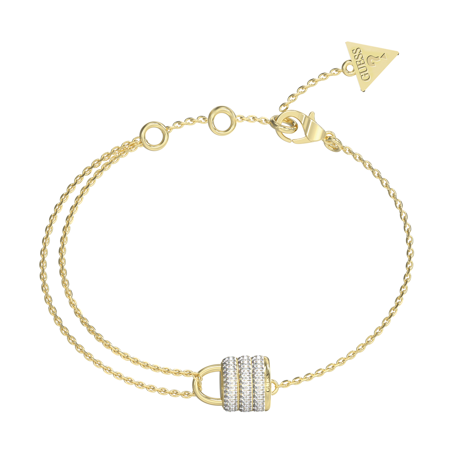 Guess Guess My Secret Gold Bracelet JUBB05418JWYGS