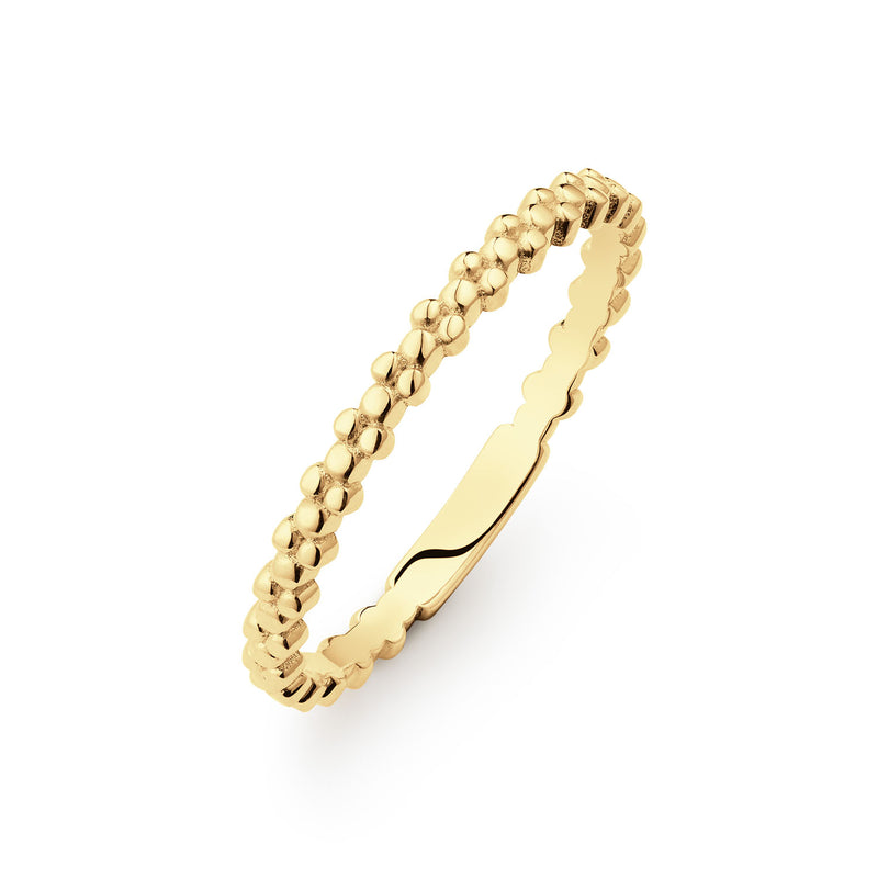Jackie Gold Caviar 14 Karaats Gouden Ring 585 JKR25.526-52-zoom-