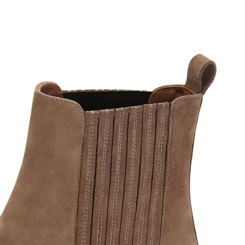 Isabel Bernard Vendôme Chey Taupe Suède Chelsea Boots IB53000SS-178-36-zoom-