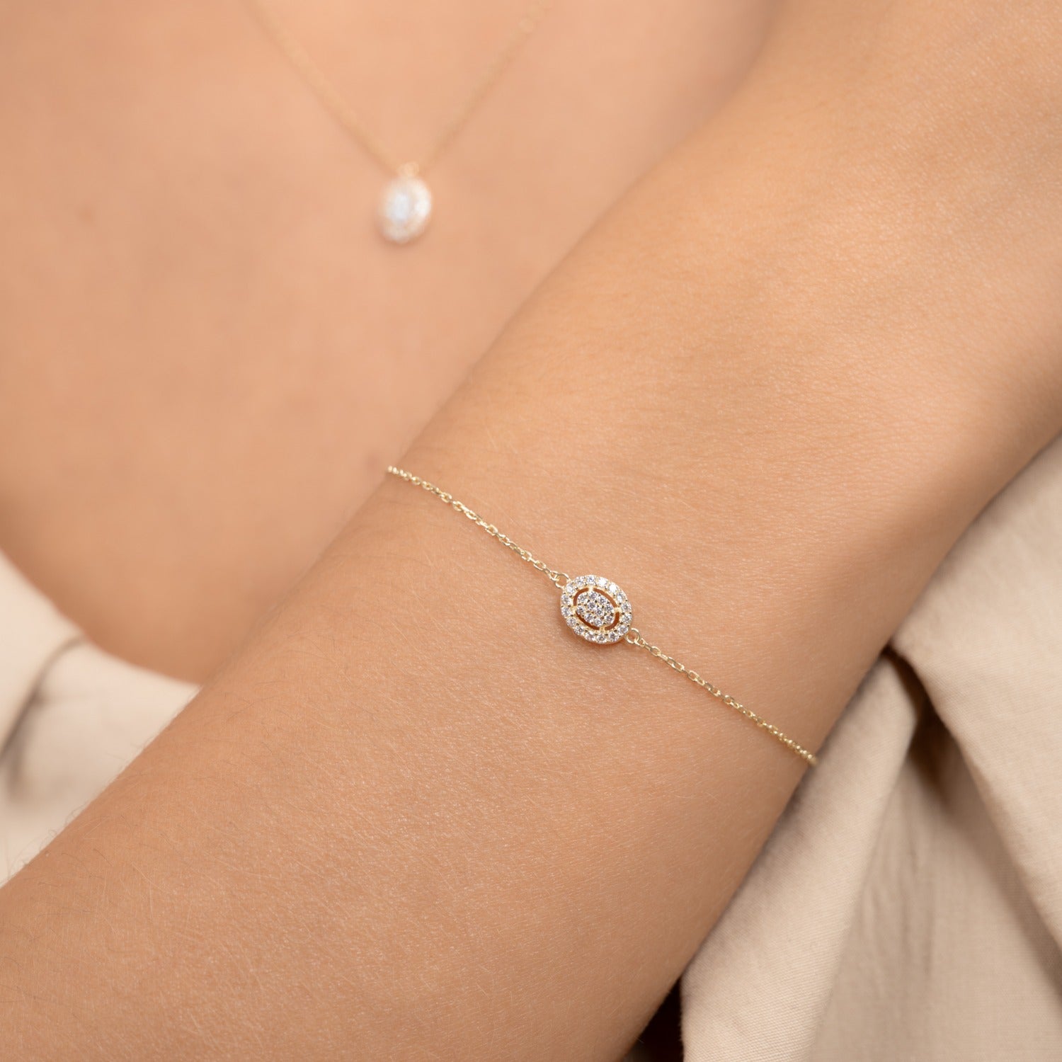 Isabel Bernard Le Marais Anne 14 Karat Gold Bracelet IB320152