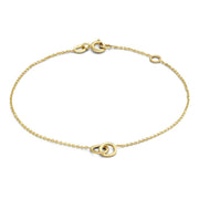Isabel Bernard 14 Karaat Gouden Le Marais Zoé Armband IB320104