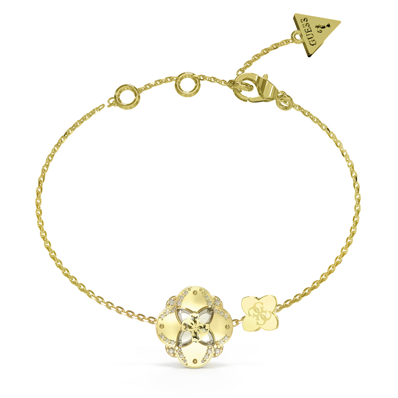 Guess Wild Flower Gold Bracelet JUBB05503JWYGS-zoom-