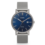 Olympic Titanium Grijs Herenhorloge OL26HTS001