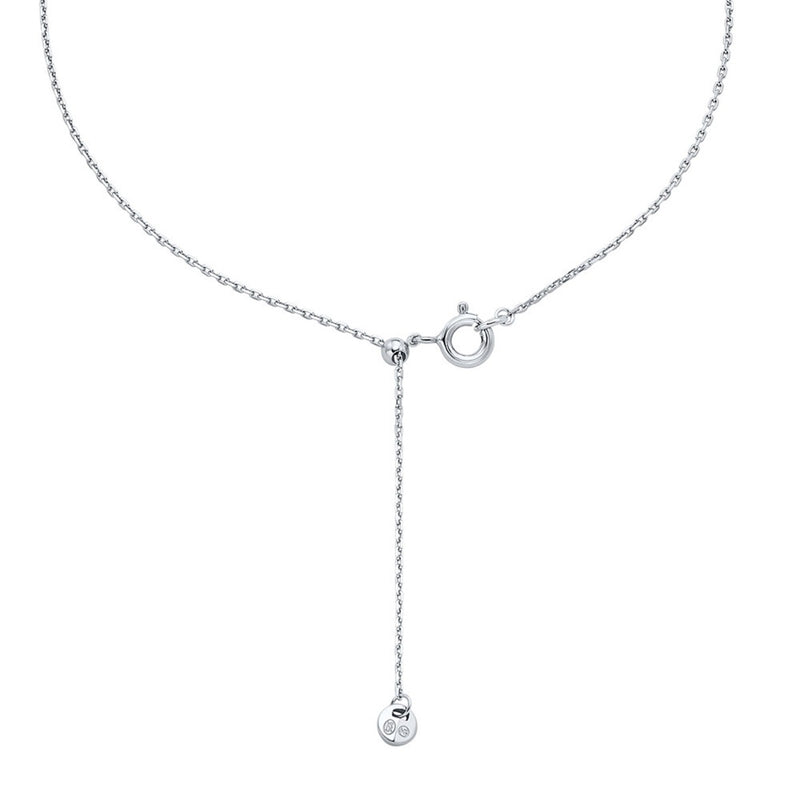 Michael Kors Premium Sterling Silver Necklace MKC1714CZ040-zoom-