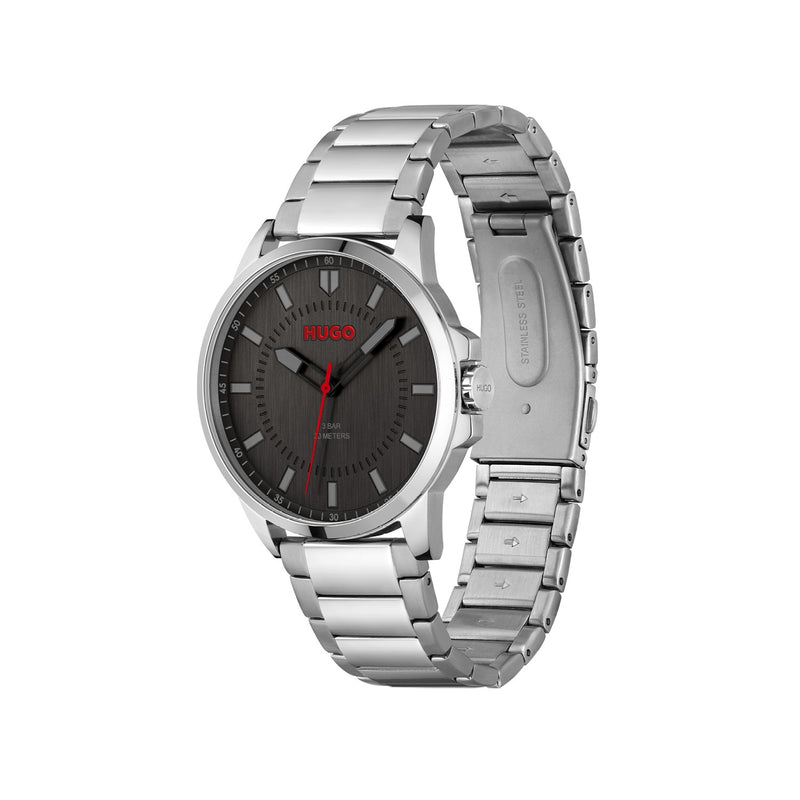 Hugo Boss HUGO #FIRST Zwart Heren Horloge 2002-HU1530246-zoom-