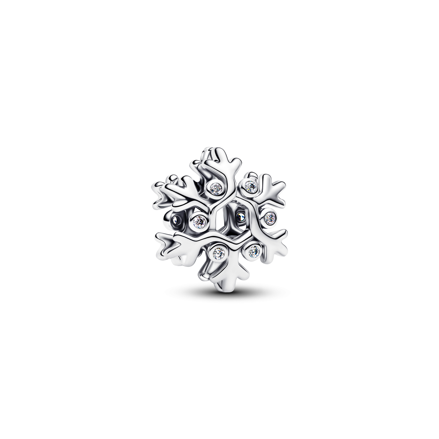 Pandora Moments 925 Sterling Silver Snowflake Charm 794249C01