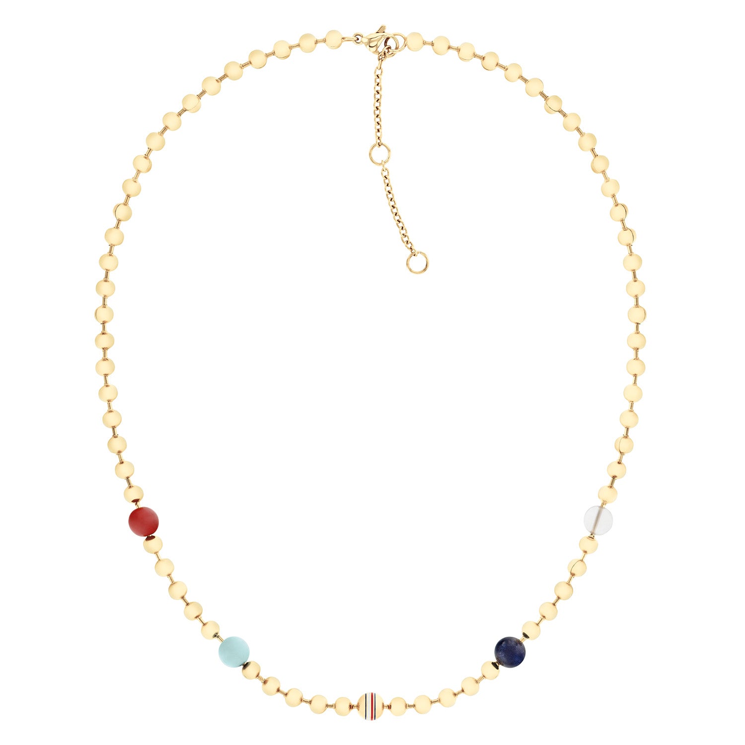 Tommy Hilfiger Stainless Steel Gold-coloured Women's Beaded Necklace TJ2781039