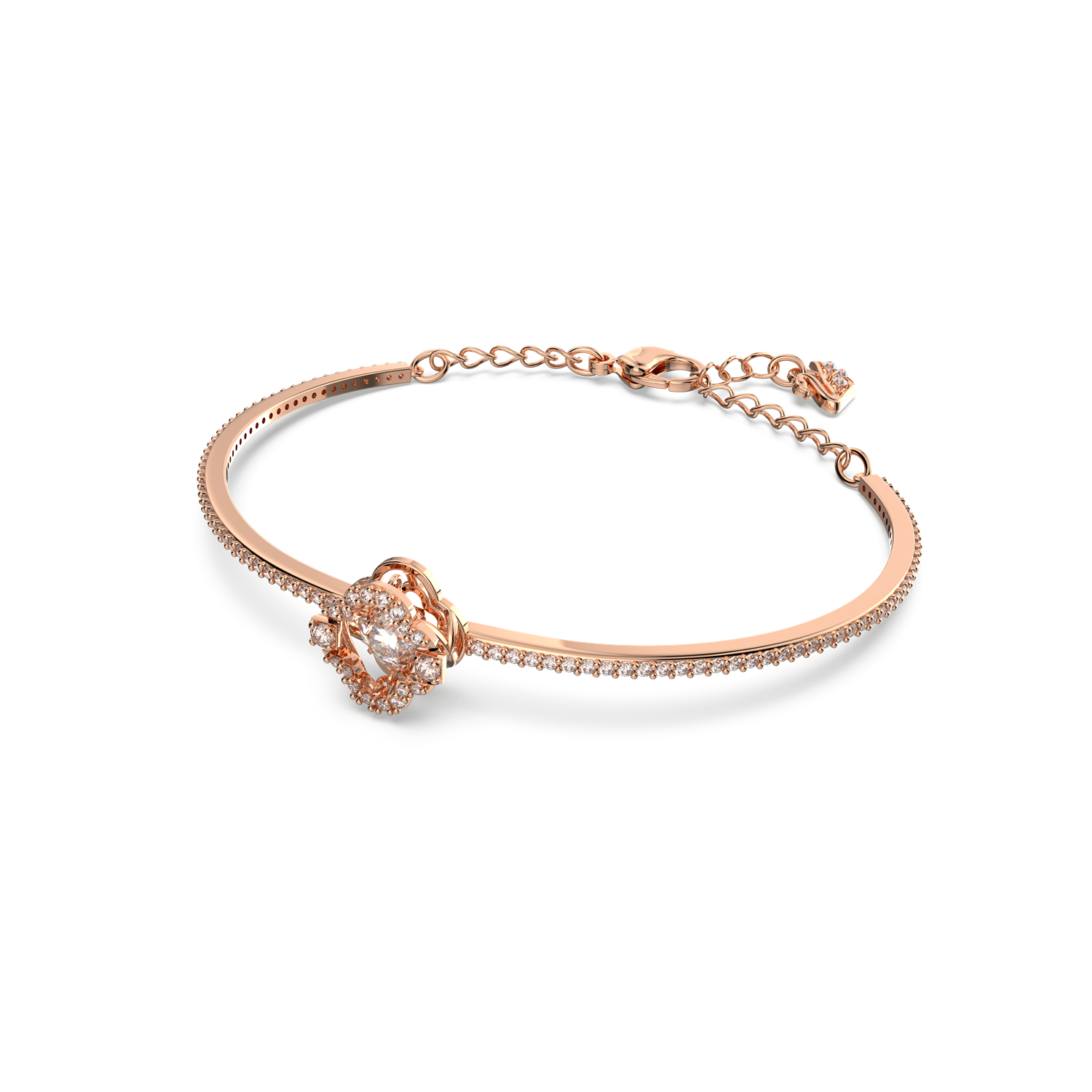 Swarovski Una Clover Rose Gold-Coloured Bracelet 5642925