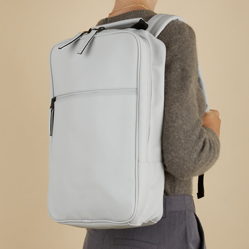 Rains Book White Backpack R12310-45-zoom-