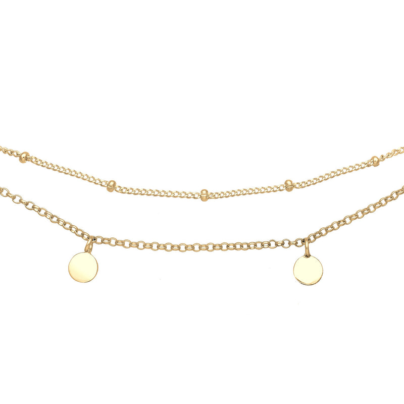 Elli 925 Sterling Silver Layered Choker 2004-BF-0007753-001-zoom-