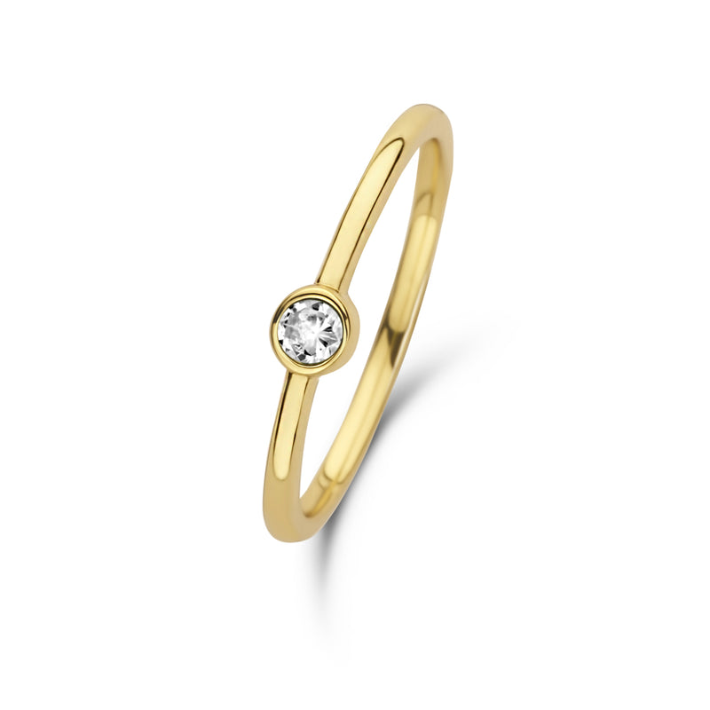 Violet Hamden Venus Goudkleurige Ring Met Geboortesteen VH330008APR-60-zoom-