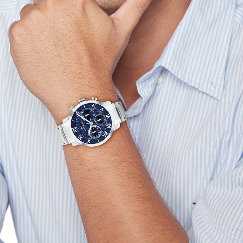 Tommy Hilfiger Zilverkleurig Herenhorloge TH1710728-zoom-