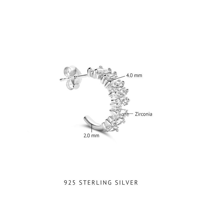 Parte Di Me Santa Maria della Base 925 sterling zilveren oorringen PDM36095-zoom-