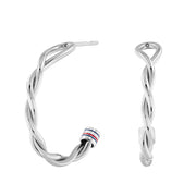 Tommy Hilfiger RVS Oorbellen 2002-TJ2780686