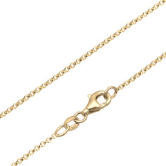 Elli 925 Sterling Silver Link Chain Necklace 2004-BF-0008014-001