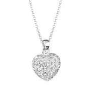 Elli 925 Sterling Silver Necklace with Zirconia 2004-BF-0008096-001